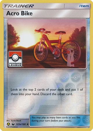 Acro Bike (123a/168) (League Promo) [Sun & Moon: Celestial Storm] | Dragon's Lair Comics and Fantasy Houston TX