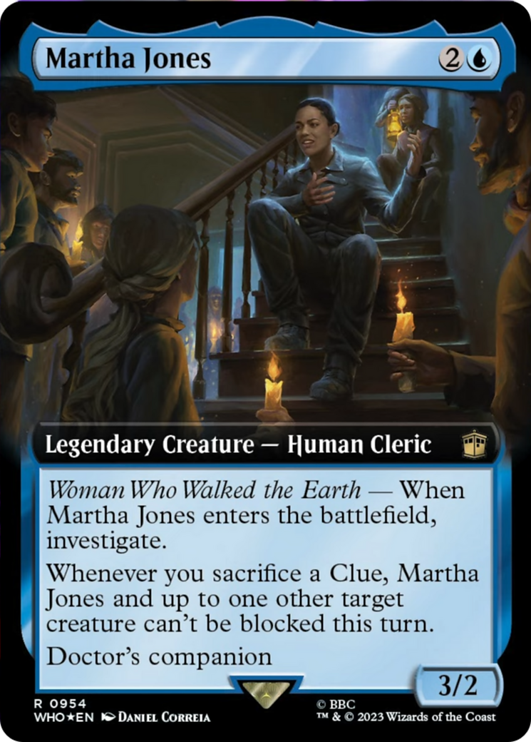 Martha Jones (Extended Art) (Surge Foil) [Doctor Who] | Dragon's Lair Comics and Fantasy Houston TX