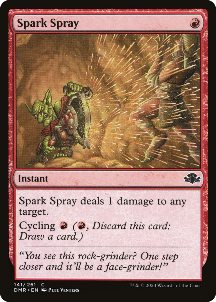 Spark Spray [Dominaria Remastered] | Dragon's Lair Comics and Fantasy Houston TX