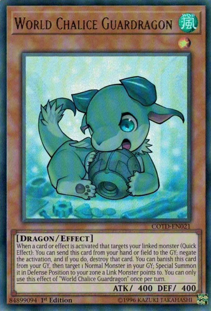 World Chalice Guardragon [COTD-EN021] Ultra Rare | Dragon's Lair Comics and Fantasy Houston TX