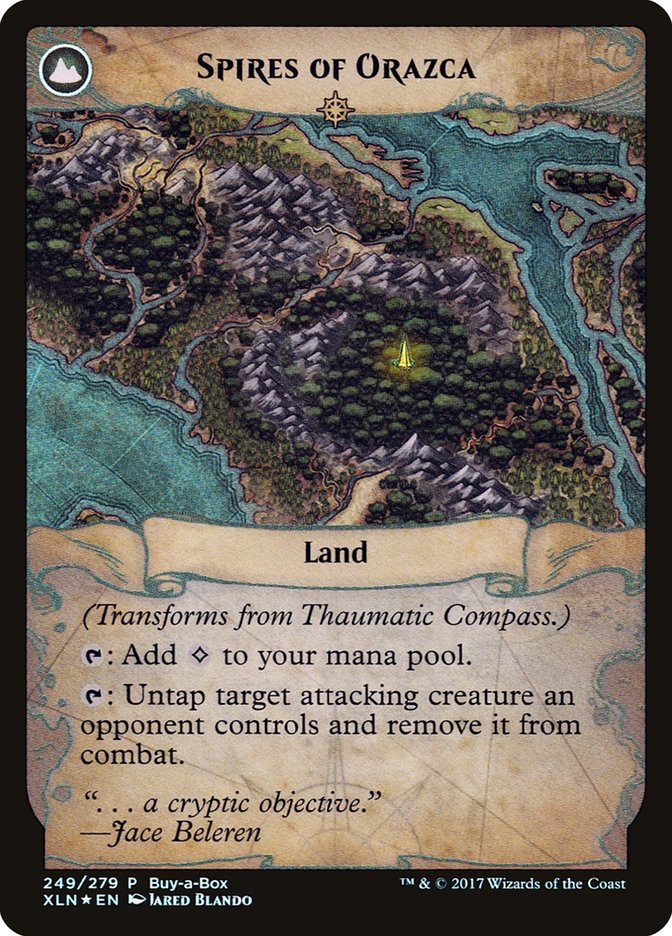 Thaumatic Compass // Spires of Orazca (Buy-A-Box) [Ixalan Treasure Chest] | Dragon's Lair Comics and Fantasy Houston TX