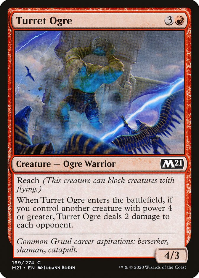 Turret Ogre [Core Set 2021] | Dragon's Lair Comics and Fantasy Houston TX