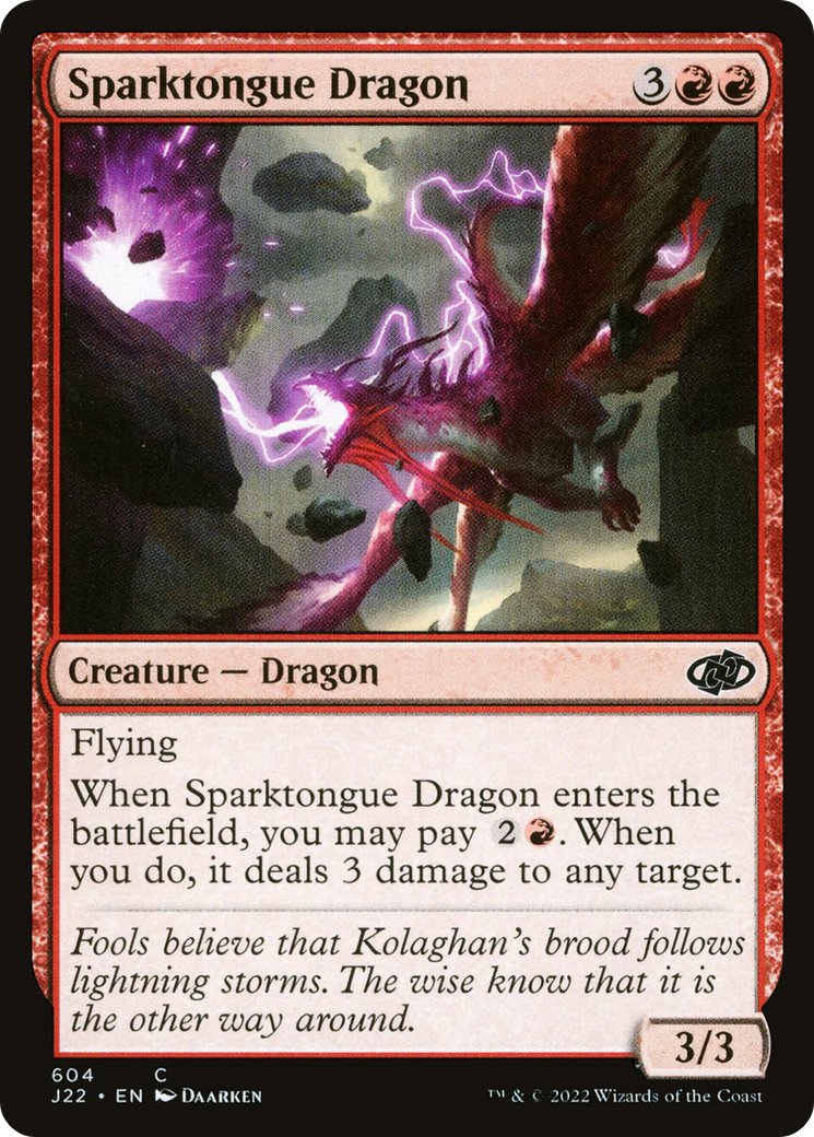 Sparktongue Dragon [Jumpstart 2022] | Dragon's Lair Comics and Fantasy Houston TX