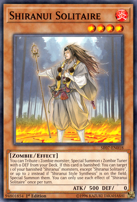 Shiranui Solitaire [SR07-EN018] Common | Dragon's Lair Comics and Fantasy Houston TX