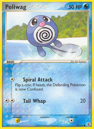 Poliwag (75/112) [EX: FireRed & LeafGreen] | Dragon's Lair Comics and Fantasy Houston TX