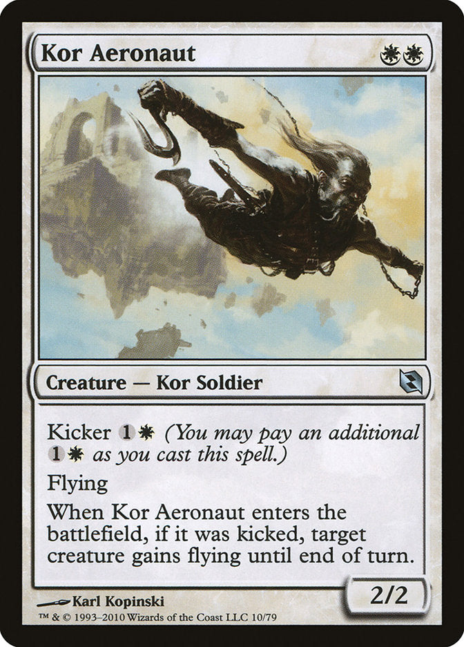 Kor Aeronaut [Duel Decks: Elspeth vs. Tezzeret] | Dragon's Lair Comics and Fantasy Houston TX