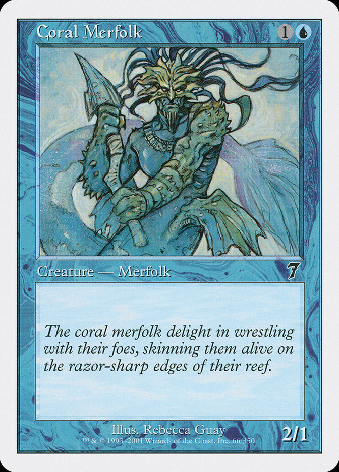 Coral Merfolk [Seventh Edition] | Dragon's Lair Comics and Fantasy Houston TX