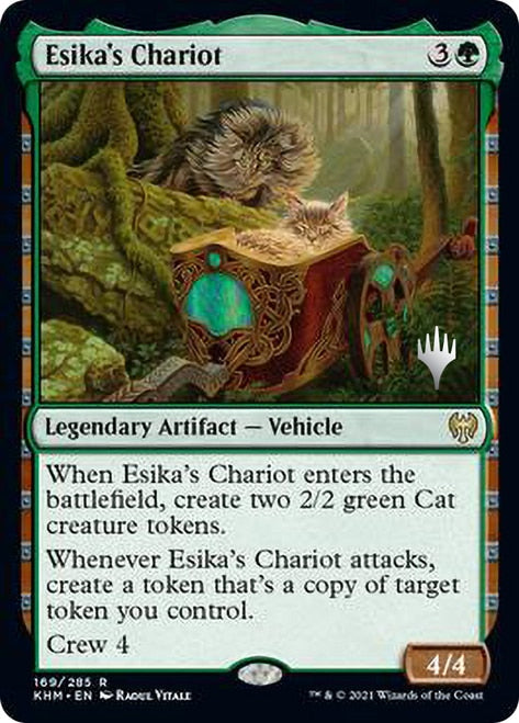 Esika's Chariot (Promo Pack) [Kaldheim Promos] | Dragon's Lair Comics and Fantasy Houston TX