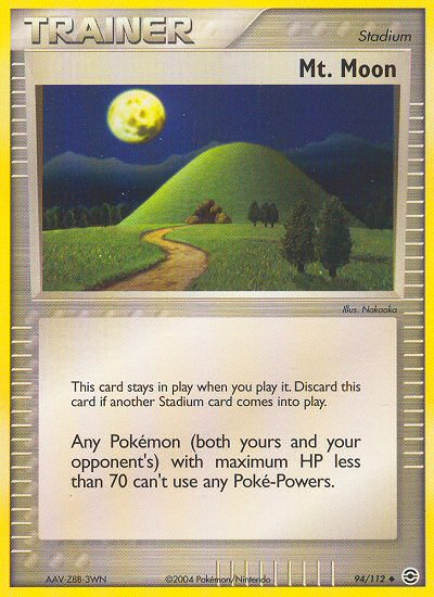 Mt. Moon (94/112) [EX: FireRed & LeafGreen] | Dragon's Lair Comics and Fantasy Houston TX