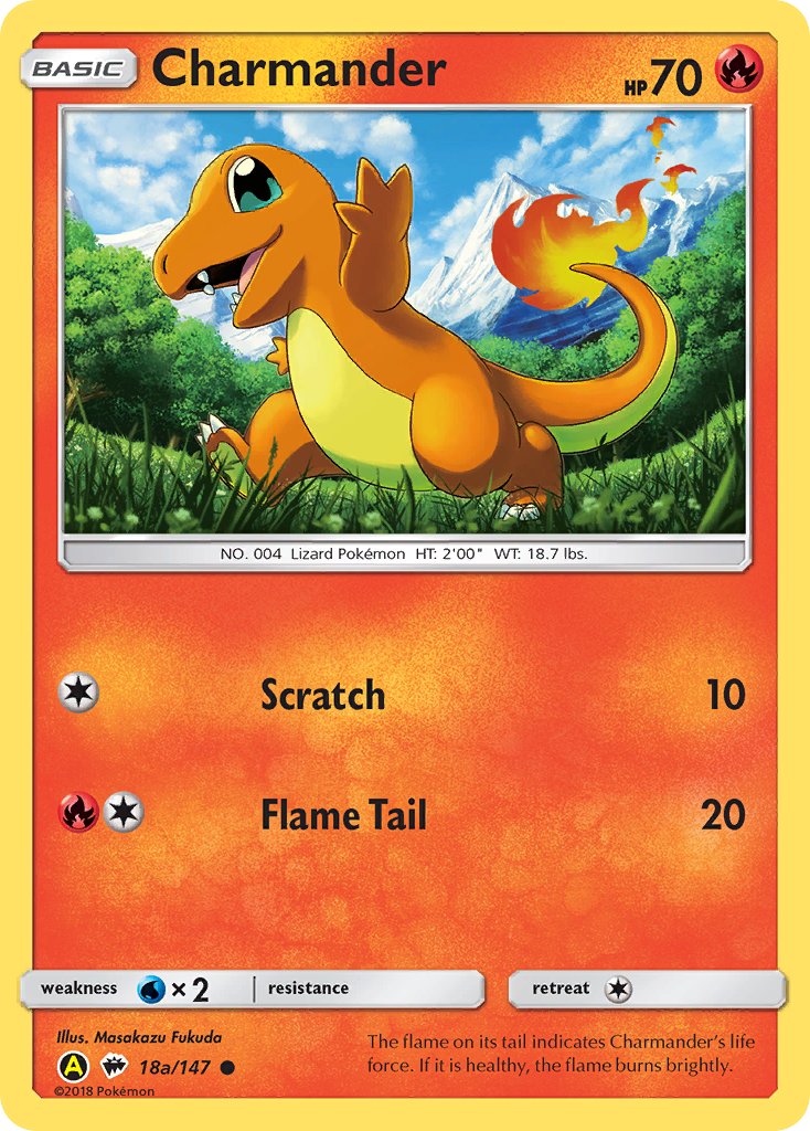 Charmander (18a/147) [Alternate Art Promos] | Dragon's Lair Comics and Fantasy Houston TX