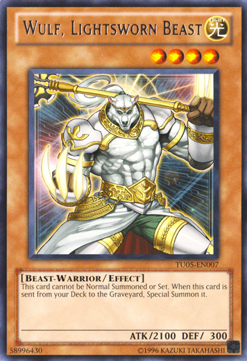 Wulf, Lightsworn Beast [TU05-EN007] Rare | Dragon's Lair Comics and Fantasy Houston TX