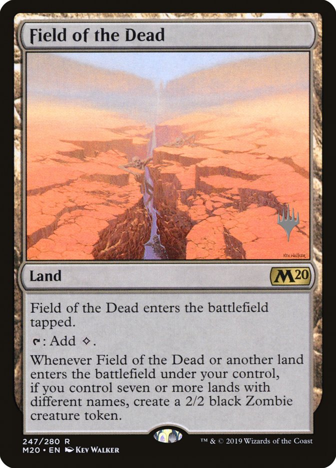 Field of the Dead (Promo Pack) [Core Set 2020 Promos] | Dragon's Lair Comics and Fantasy Houston TX