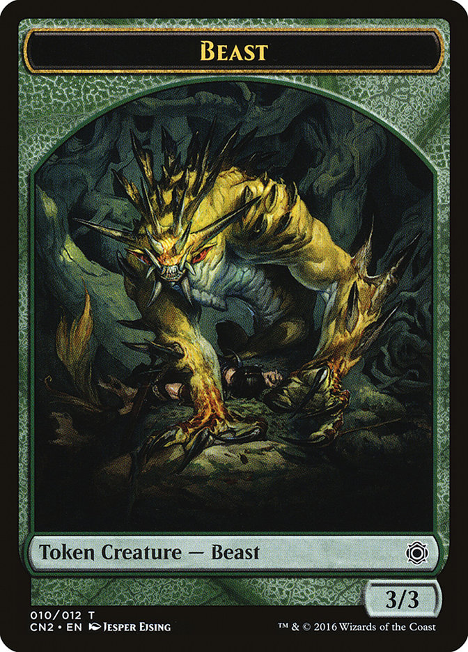 Beast Token [Conspiracy: Take the Crown Tokens] | Dragon's Lair Comics and Fantasy Houston TX