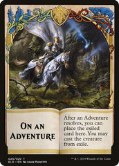 On An Adventure // Spirit Double-Sided Token [Challenger Decks 2020 Tokens] | Dragon's Lair Comics and Fantasy Houston TX