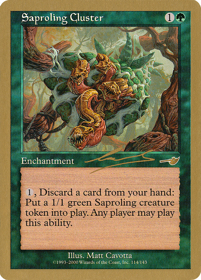 Saproling Cluster (Nicolas Labarre) [World Championship Decks 2000] | Dragon's Lair Comics and Fantasy Houston TX