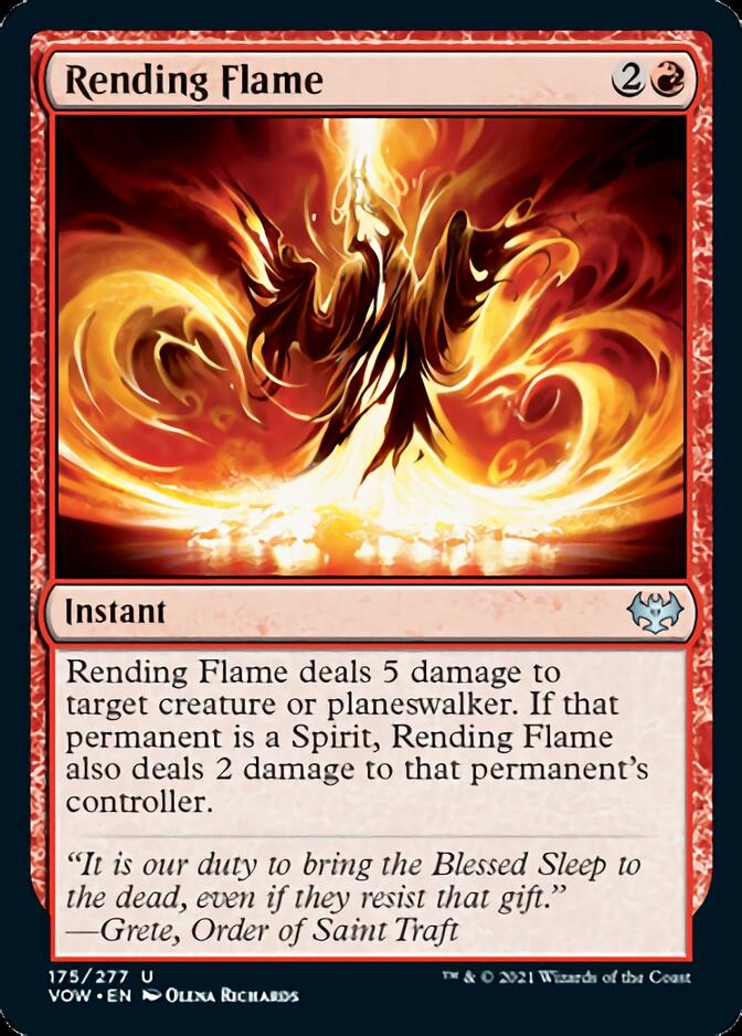 Rending Flame [Innistrad: Crimson Vow] | Dragon's Lair Comics and Fantasy Houston TX