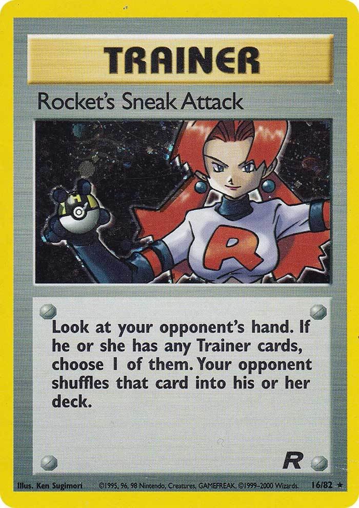 Rocket's Sneak Attack (16/82) [Team Rocket Unlimited] | Dragon's Lair Comics and Fantasy Houston TX