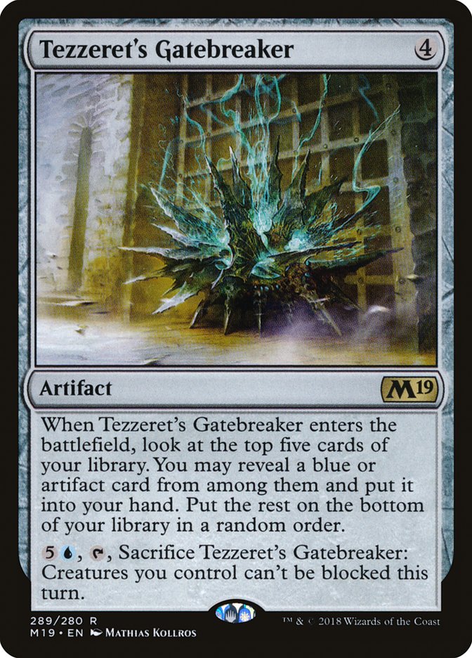 Tezzeret's Gatebreaker [Core Set 2019] | Dragon's Lair Comics and Fantasy Houston TX