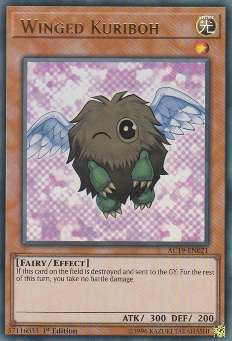 Winged Kuriboh [AC19-EN021] Ultra Rare | Dragon's Lair Comics and Fantasy Houston TX