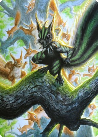 Chatterfang, Squirrel General Art Card (67) [Modern Horizons 2 Art Series] | Dragon's Lair Comics and Fantasy Houston TX