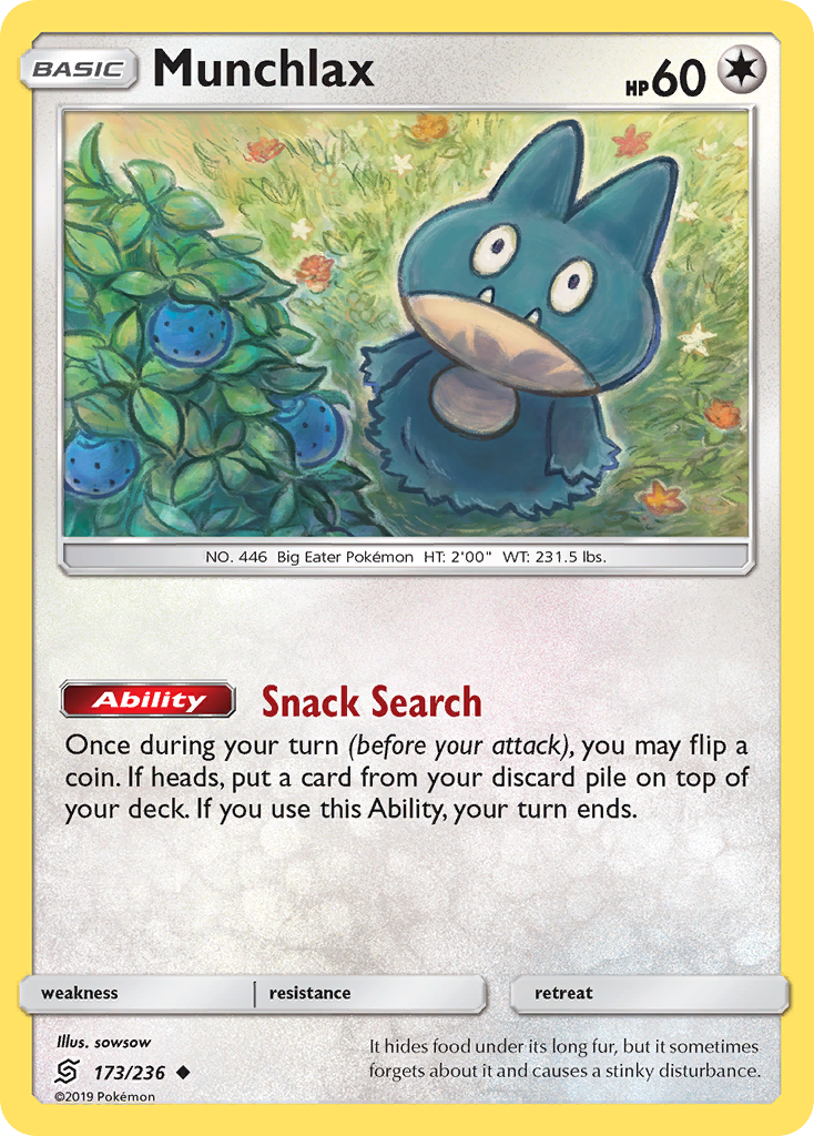 Munchlax (173/236) [Sun & Moon: Unified Minds] | Dragon's Lair Comics and Fantasy Houston TX