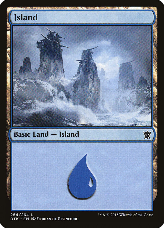 Island (254) [Dragons of Tarkir] | Dragon's Lair Comics and Fantasy Houston TX