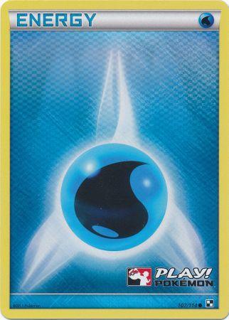 Water Energy (107/114) (Play Pokemon Promo) [Black & White: Base Set] | Dragon's Lair Comics and Fantasy Houston TX