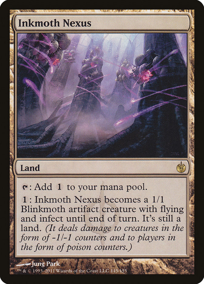 Inkmoth Nexus [Mirrodin Besieged] | Dragon's Lair Comics and Fantasy Houston TX