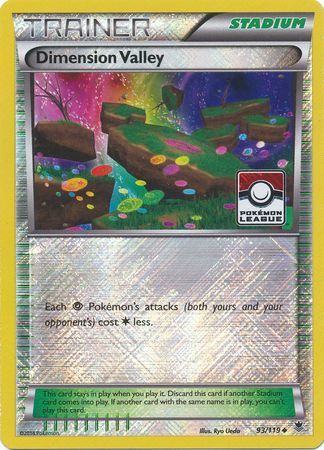 Dimension Valley (93/119) (League Promo) [XY: Phantom Forces] | Dragon's Lair Comics and Fantasy Houston TX