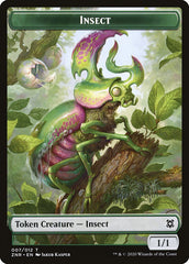 Cat // Insect Double-Sided Token [Zendikar Rising Tokens] | Dragon's Lair Comics and Fantasy Houston TX