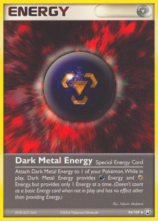 Dark Metal Energy (94/109) [EX: Team Rocket Returns] | Dragon's Lair Comics and Fantasy Houston TX