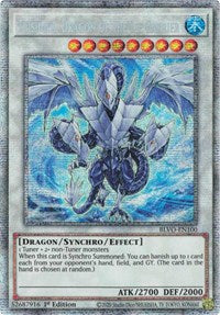 Trishula, Dragon of the Ice Barrier (Starlight Rare) [BLVO-EN100] Starlight Rare | Dragon's Lair Comics and Fantasy Houston TX