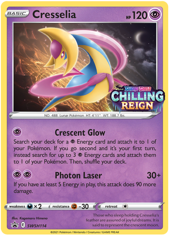 Cresselia (SWSH114) [Sword & Shield: Black Star Promos] | Dragon's Lair Comics and Fantasy Houston TX