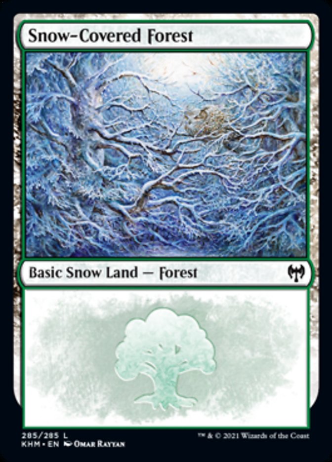 Snow-Covered Forest (285) [Kaldheim] | Dragon's Lair Comics and Fantasy Houston TX