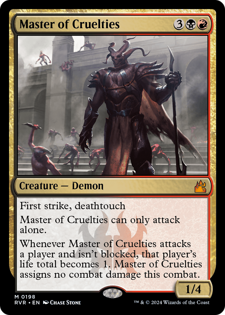 Master of Cruelties [Ravnica Remastered] | Dragon's Lair Comics and Fantasy Houston TX