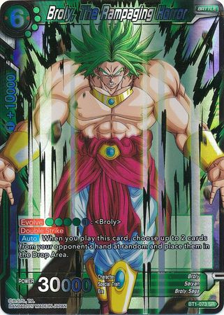 Broly, The Rampaging Horror (BT1-073) [Galactic Battle] | Dragon's Lair Comics and Fantasy Houston TX