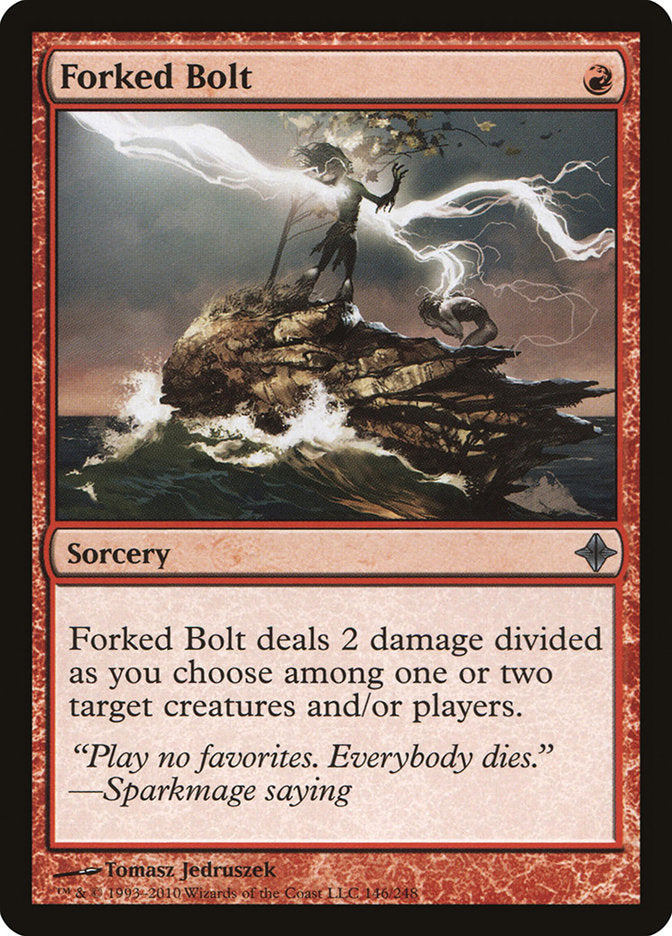 Forked Bolt [Rise of the Eldrazi] | Dragon's Lair Comics and Fantasy Houston TX