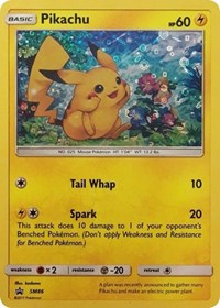 Pikachu (SM86) (General Mills Promo) [Sun & Moon: Black Star Promos] | Dragon's Lair Comics and Fantasy Houston TX