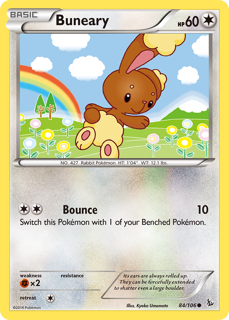 Buneary (84/106) [XY: Flashfire] | Dragon's Lair Comics and Fantasy Houston TX