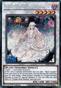 Garden Rose Maiden [LDS2-EN113] Secret Rare | Dragon's Lair Comics and Fantasy Houston TX