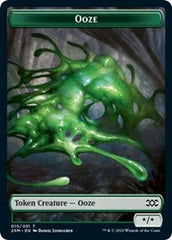 Ooze // Wurm (030) Double-Sided Token [Double Masters Tokens] | Dragon's Lair Comics and Fantasy Houston TX