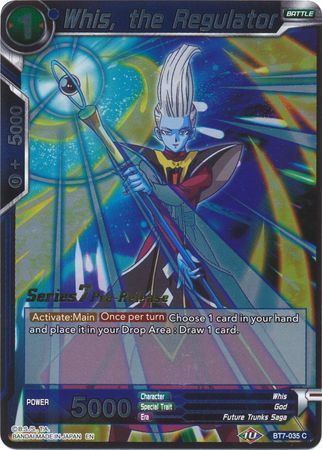 Whis, the Regulator (BT7-035_PR) [Assault of the Saiyans Prerelease Promos] | Dragon's Lair Comics and Fantasy Houston TX