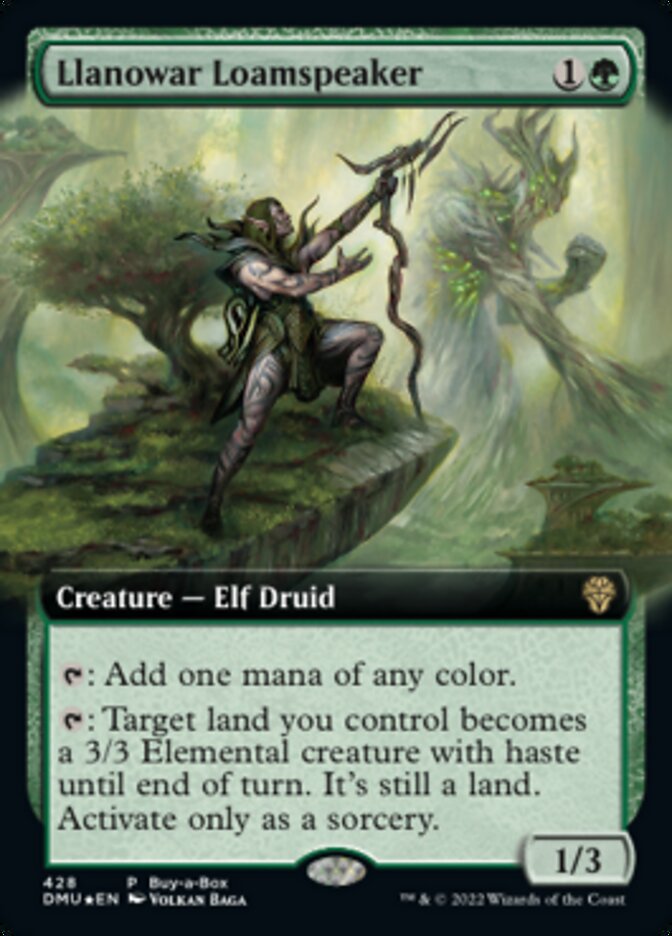 Llanowar Loamspeaker (Buy-A-Box) [Dominaria United] | Dragon's Lair Comics and Fantasy Houston TX