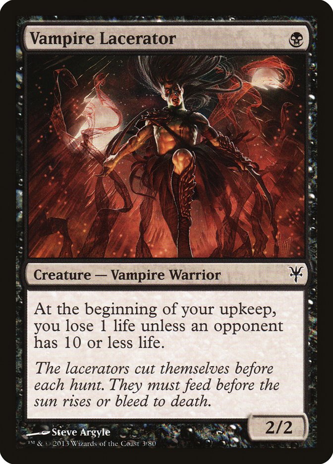 Vampire Lacerator [Duel Decks: Sorin vs. Tibalt] | Dragon's Lair Comics and Fantasy Houston TX