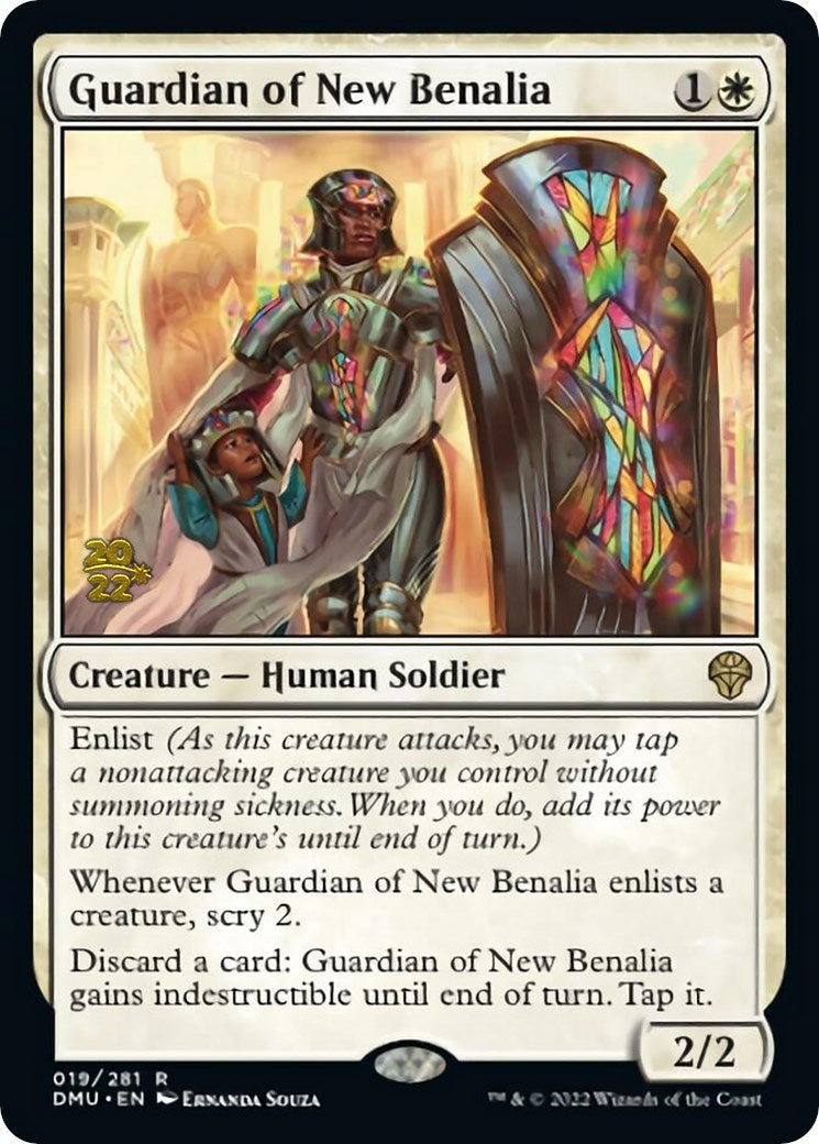 Guardian of New Benalia [Dominaria United Prerelease Promos] | Dragon's Lair Comics and Fantasy Houston TX