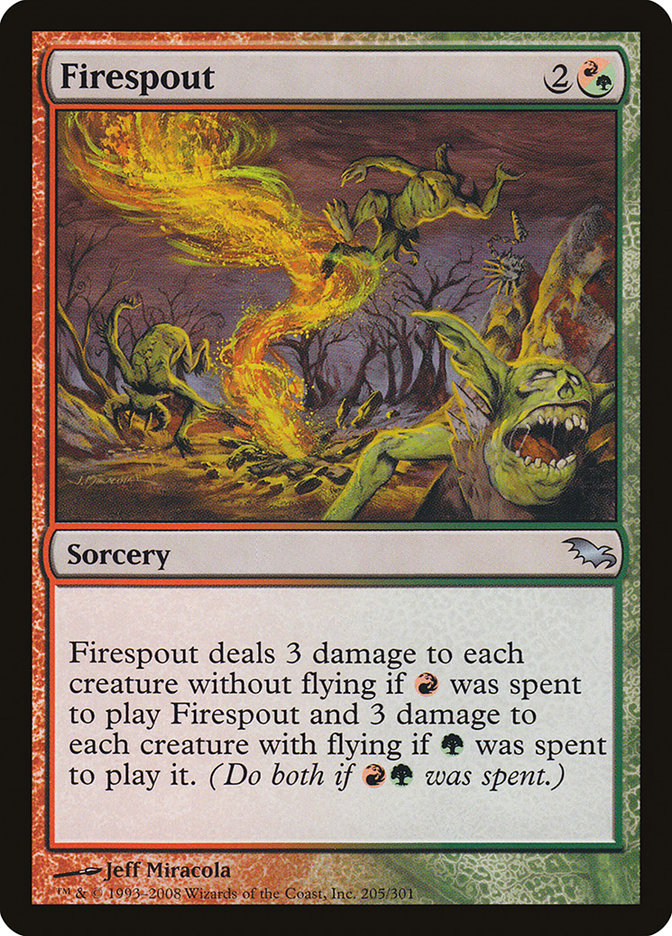 Firespout [Shadowmoor] | Dragon's Lair Comics and Fantasy Houston TX