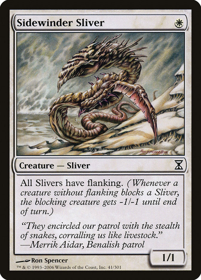 Sidewinder Sliver [Time Spiral] | Dragon's Lair Comics and Fantasy Houston TX