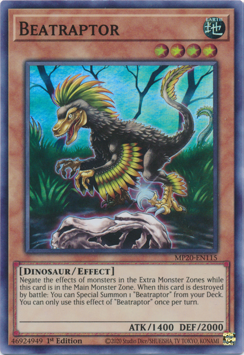 Beatraptor [MP20-EN115] Super Rare | Dragon's Lair Comics and Fantasy Houston TX