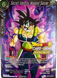 Secret Identity Masked Saiyan (Judge) (BT10-140) [Tournament Promotion Cards] | Dragon's Lair Comics and Fantasy Houston TX