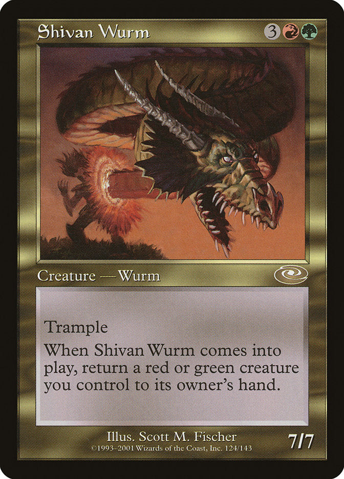 Shivan Wurm [Planeshift] | Dragon's Lair Comics and Fantasy Houston TX